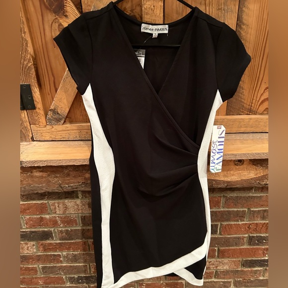 Almost Famous Dresses & Skirts - Rue 21 black and white dress- size medium